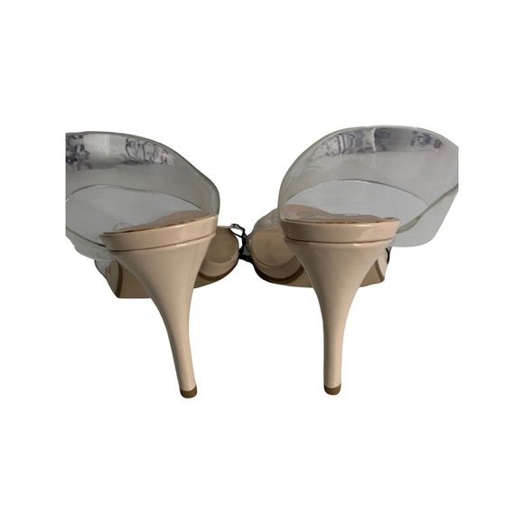 Coconuts By Matisse Clear Nude Heels - Picture 5 of 6